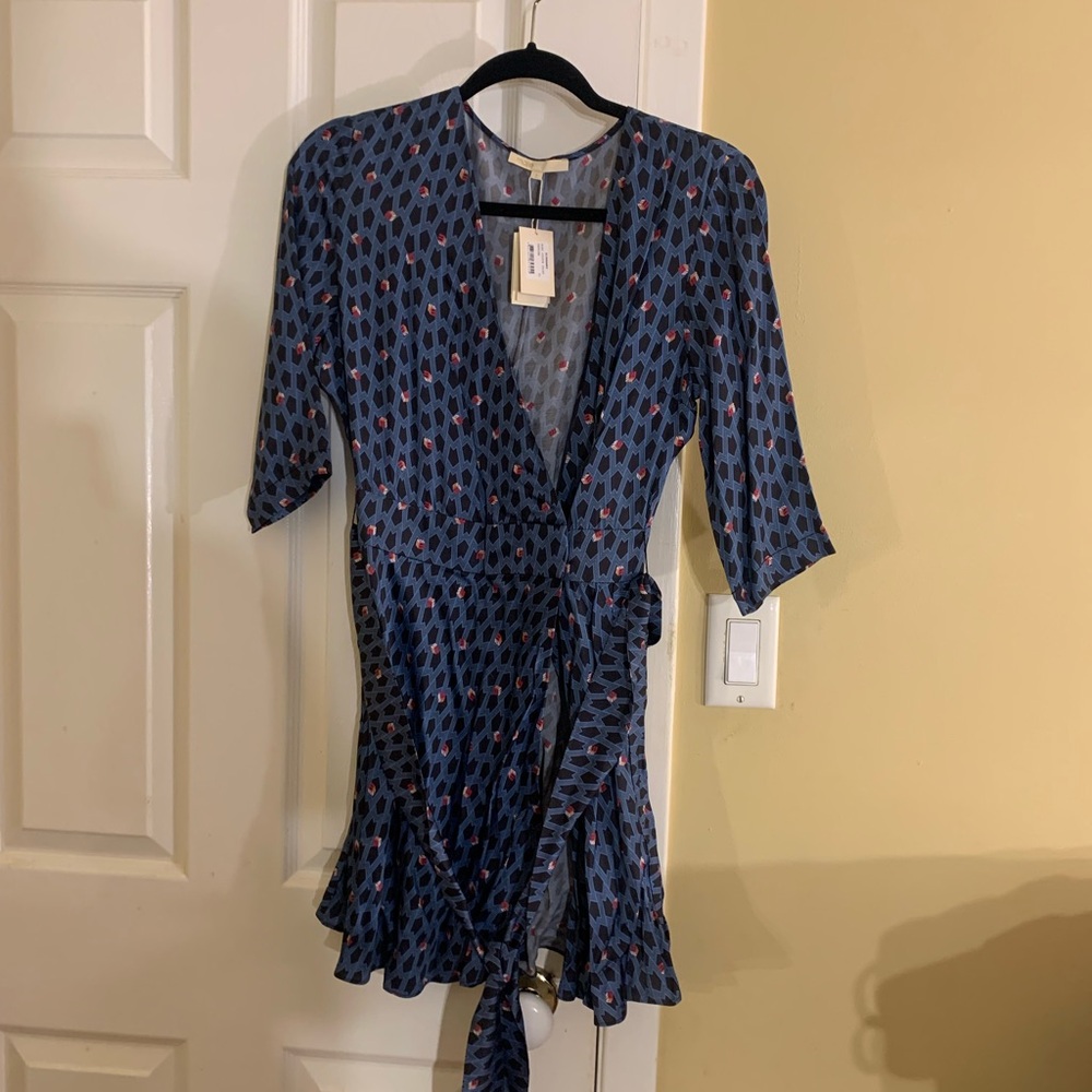 Maje blue dress